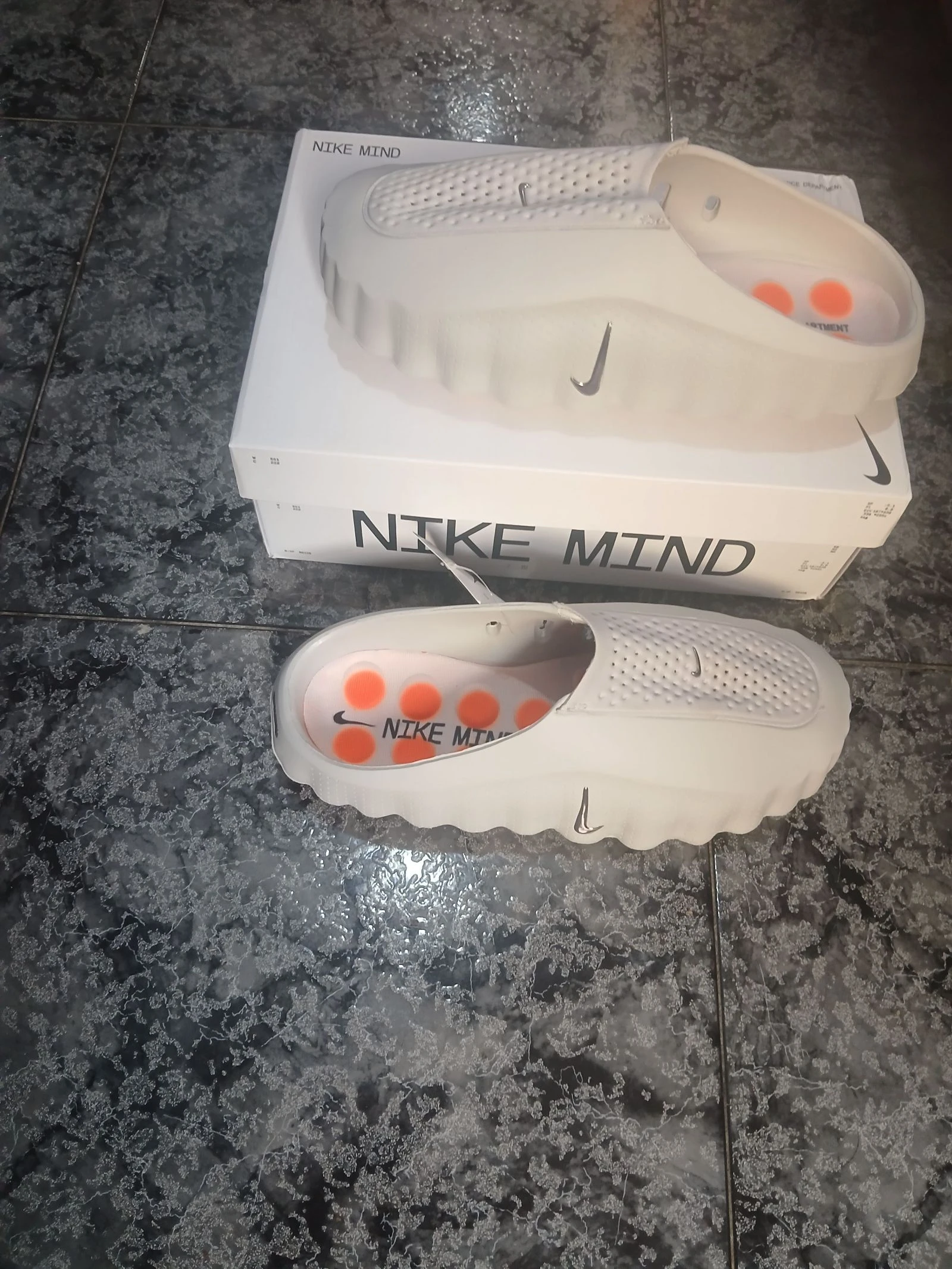 Nike Mind 001 Blancas-Naranjas – photo 4